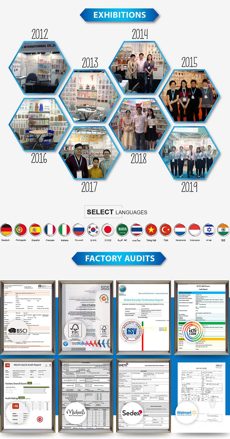 BSCI Factory Audit 2018 Custom Printing Agenda OEM Binder leather printing diary