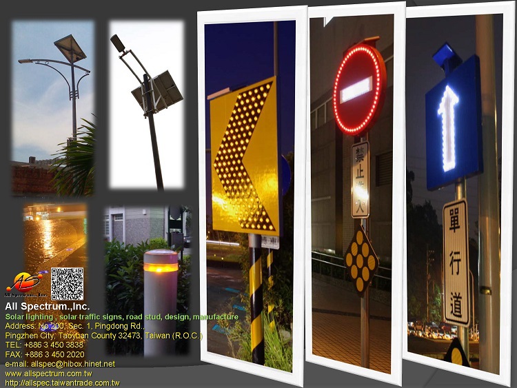 solar traffic sign solar warning light solar power LED warning sign triangle warning sign