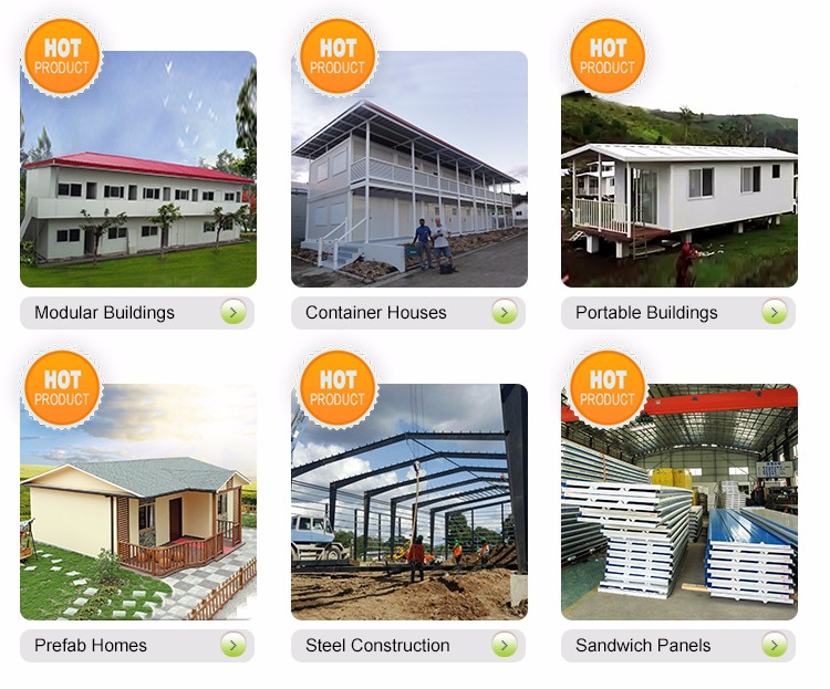 Light steel structure portable house/prefab house