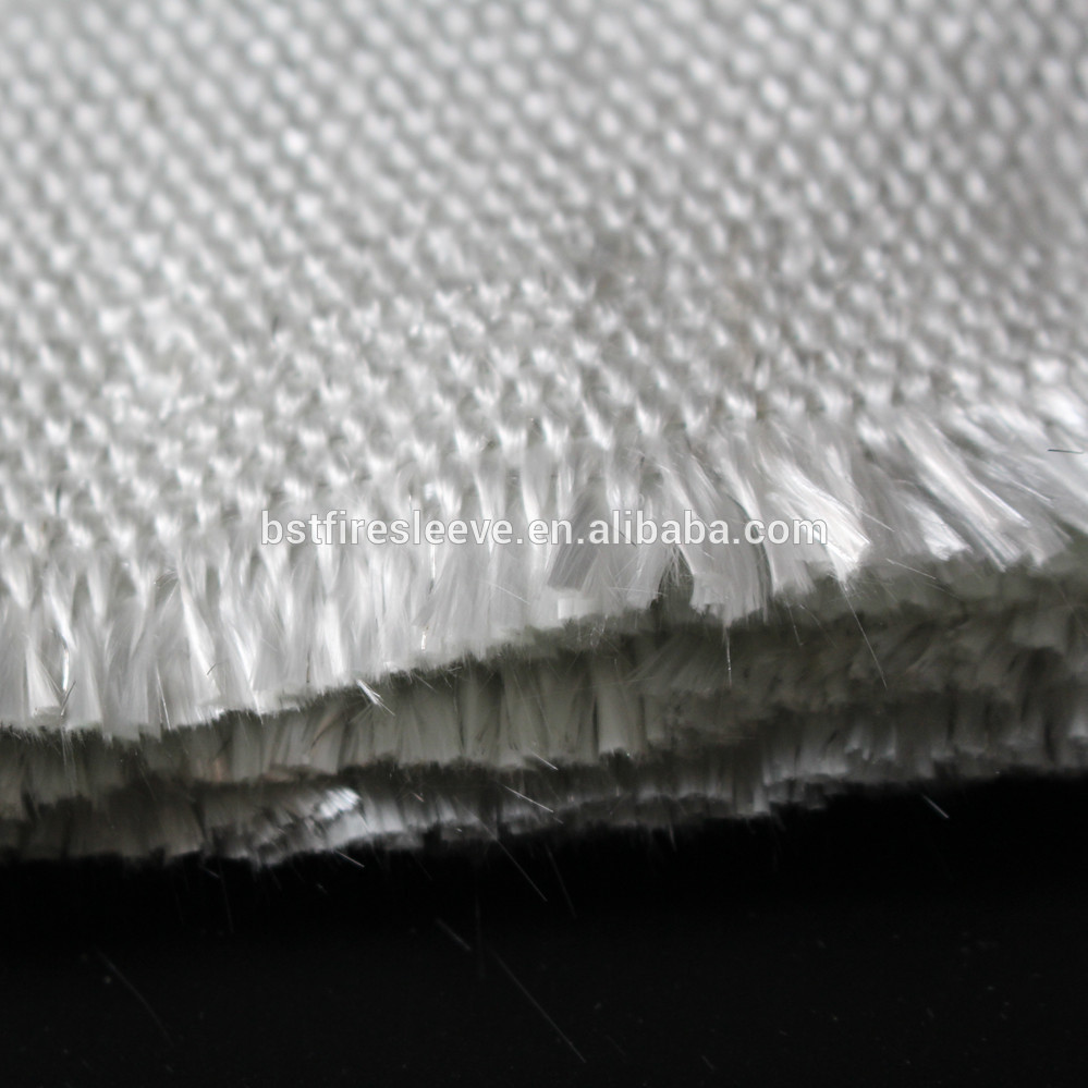 High Temperature Fabrics Heat Treated Fiberglass Cloth with Wire