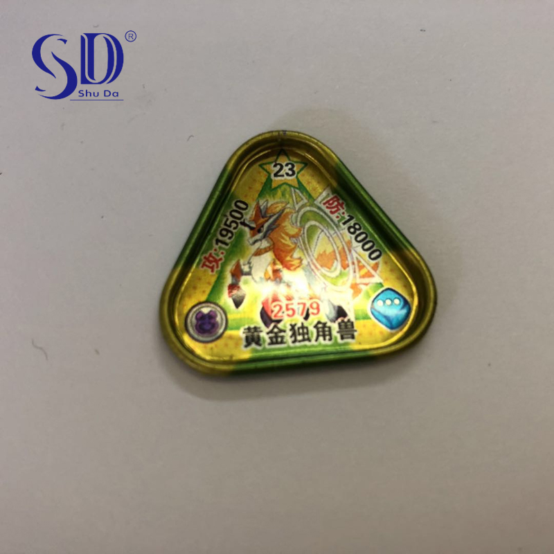 Custom Printing Metal tin tazo card for promotion