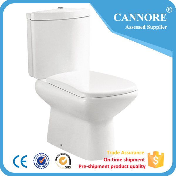 Modern Design two-piece toilet With Slow Down Door