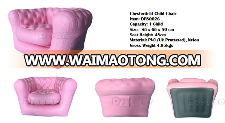 Inflatable Chesterfield Air sofa OEM factory