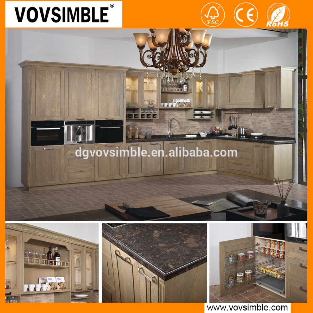 VOVSIMBLE Modern design MDF high gloss white lacquer finish kitchen cabinets