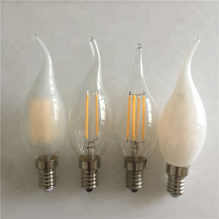 Decoration CA35 LED Filament Light CT35 Candle Light Bulb CT35 Tailed Lamp 4W 5W