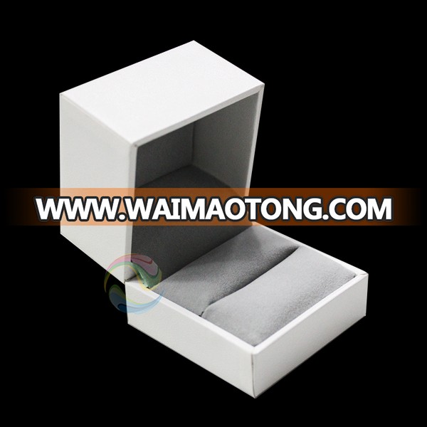 Wholesale White Luxury Custom Logo Cardboard Small Jewellery Engagement Wedding Ring Box