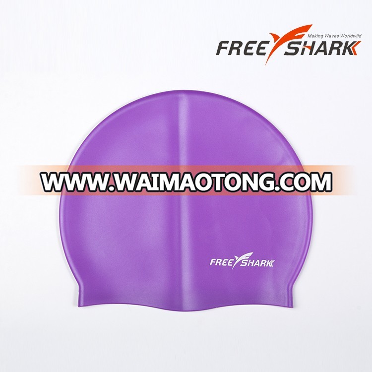 Colorful high quality silicone swim hats