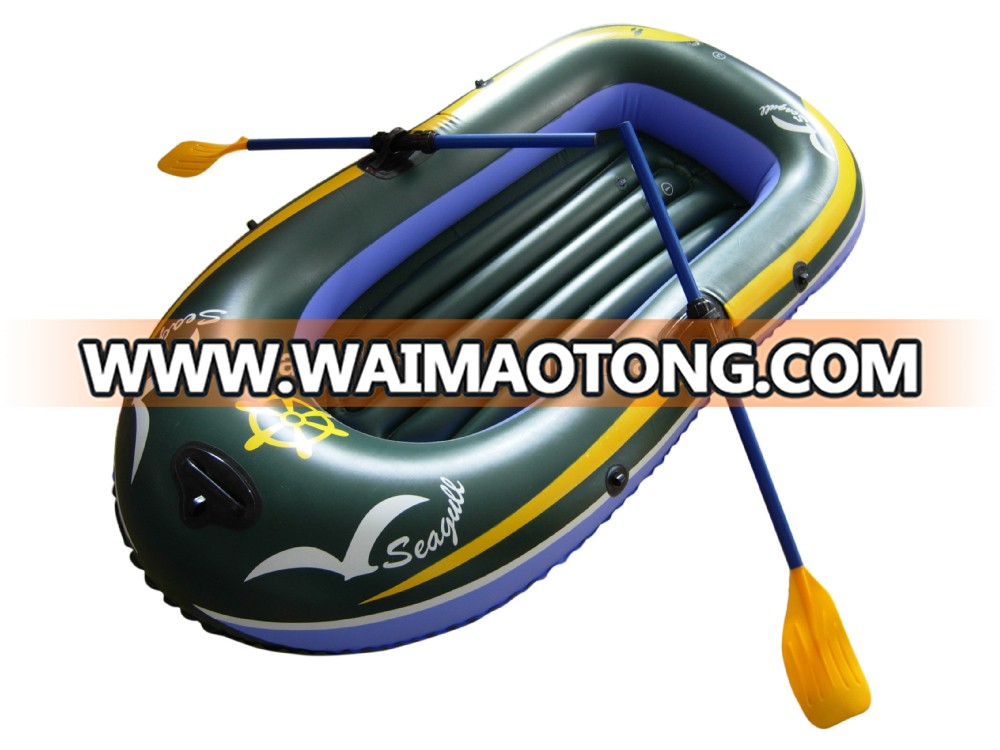 EN71 PVC inflatable boat with paddles