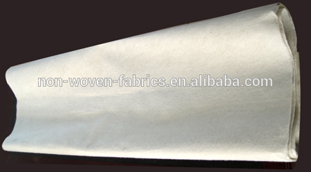 400gsm staple needle-punched 100 polyester non woven fabric / non woven geotextile fabric/polyethylene fabric non woven