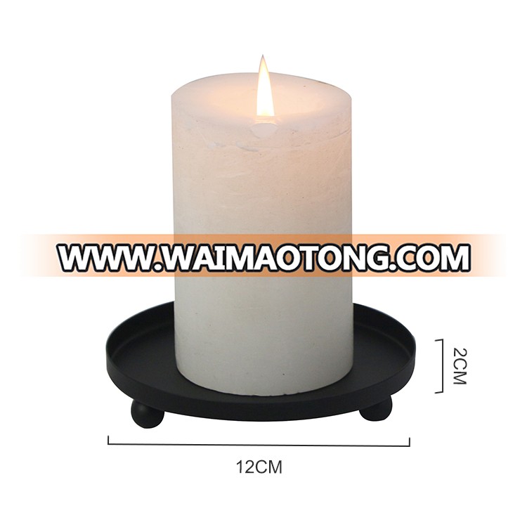 Garden And Home Decoration Black Candle Holder