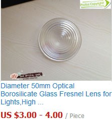 fresnel lens for sale,Optical glass Fresnel automotive lens