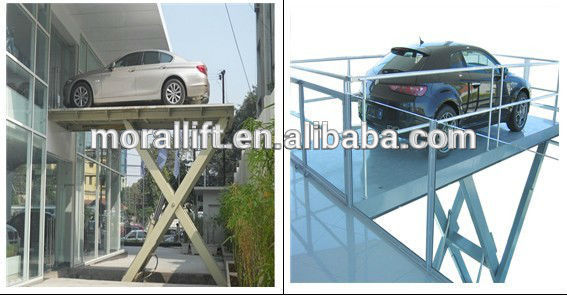 Hydraulic scissor park lift for Car