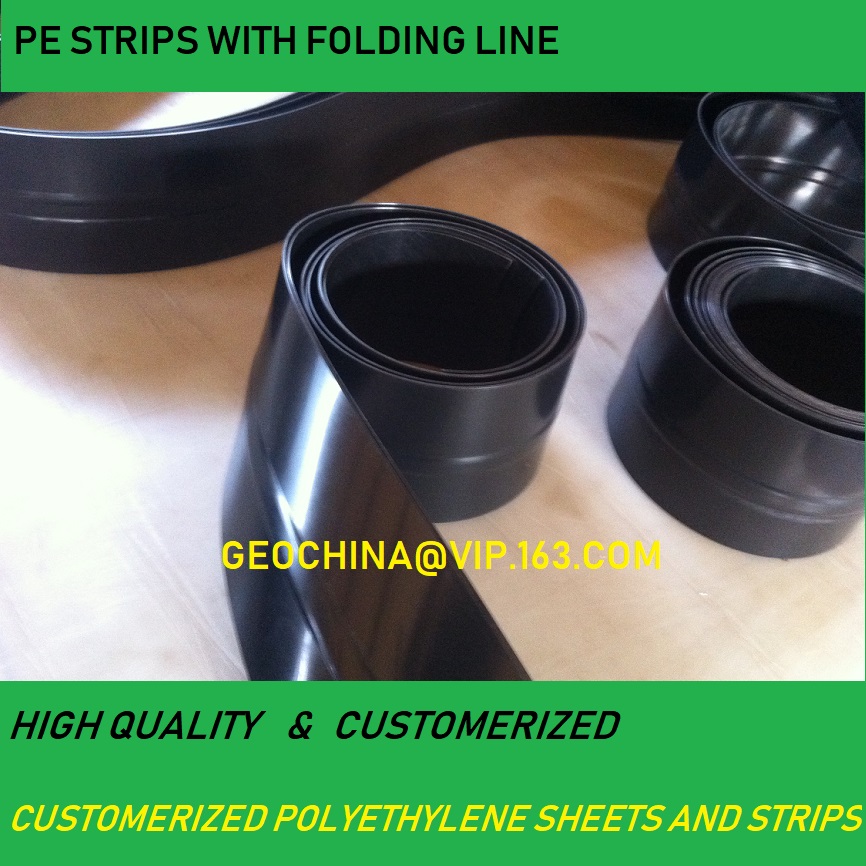 PLASTIC HDPE STRIP GEOCELL USE construction PE sheet