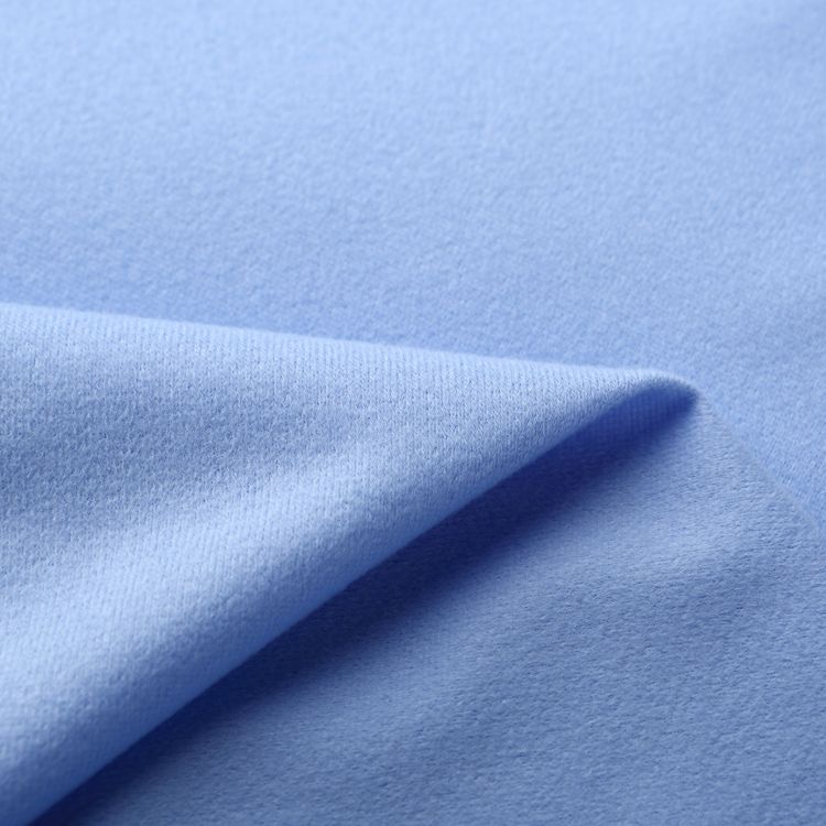 100% Polyester Factory Directly Brushed Loop Cloth OEM Accept Knitted Fabric for Wholesale