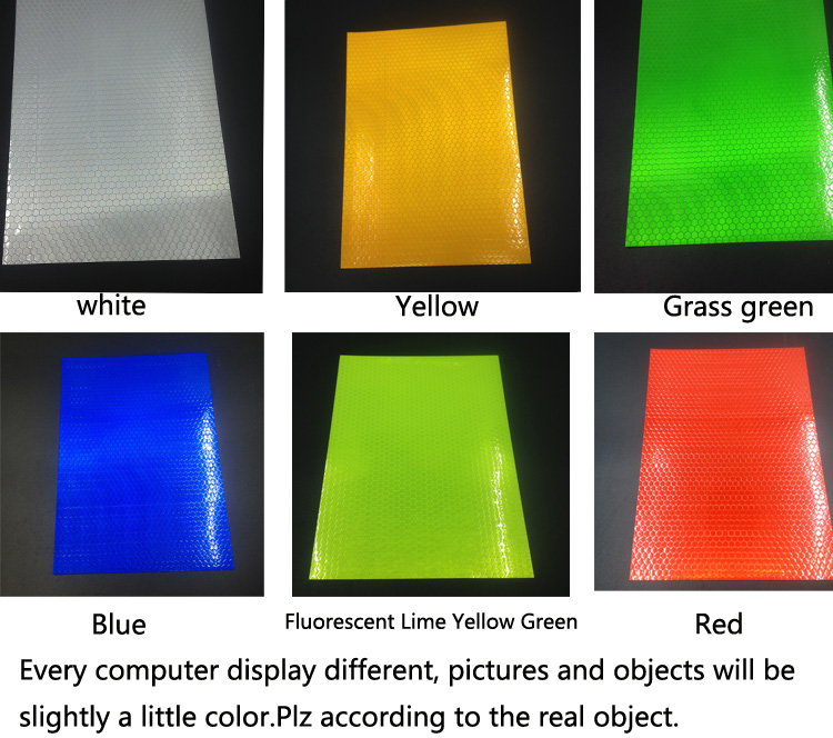 PVC Honeycomb Reflective Vinyl For Inkjet Printing