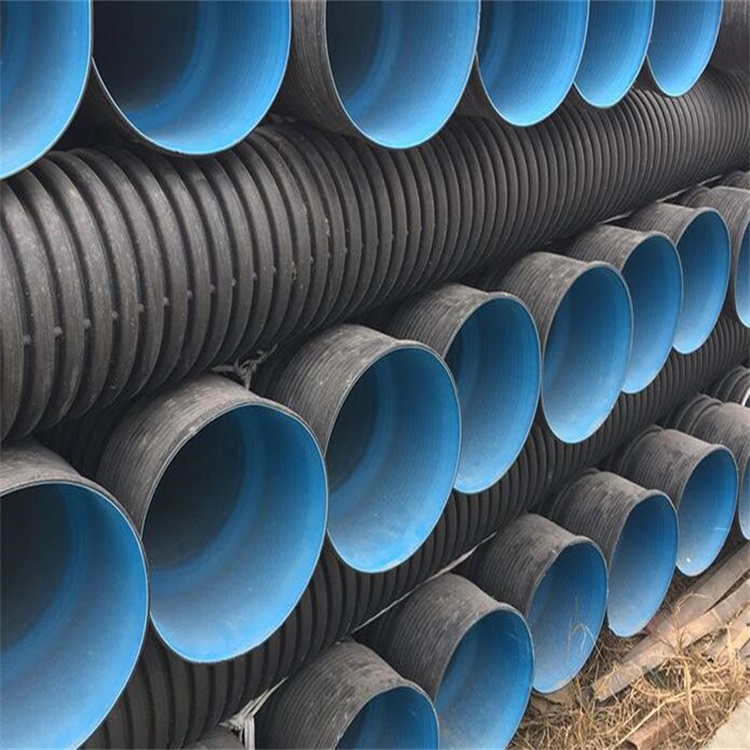 2017 New design good quality plastic corrugated pipe