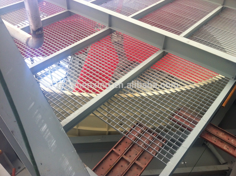 Hot dipped galvanized trench cover steel grating