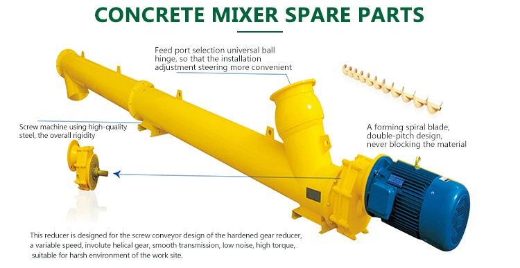 wholesale price self loading concrete mixer with pump