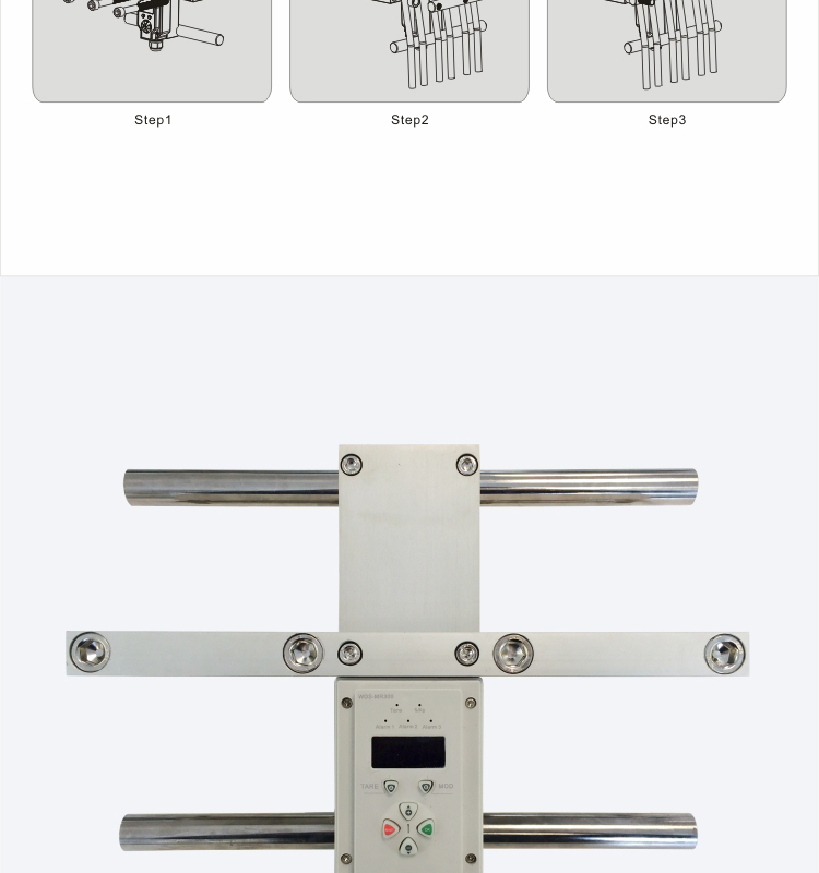 WDS-MR300 Cheap price integrated multiple steel rope overload measuring system for traction elevator