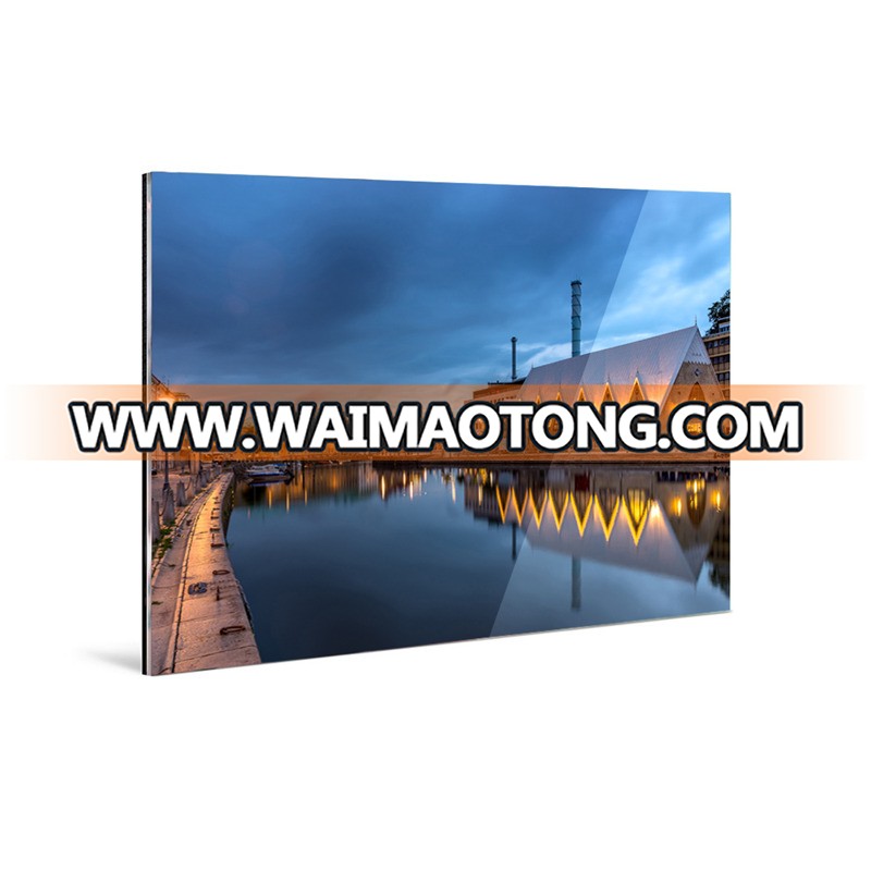 China Supplier Custom Digital Glass Print Wall Hanging Acrylic Photo Prints