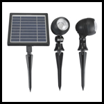 Waterproof Solar Powered 0.2W*18LED Flood Light