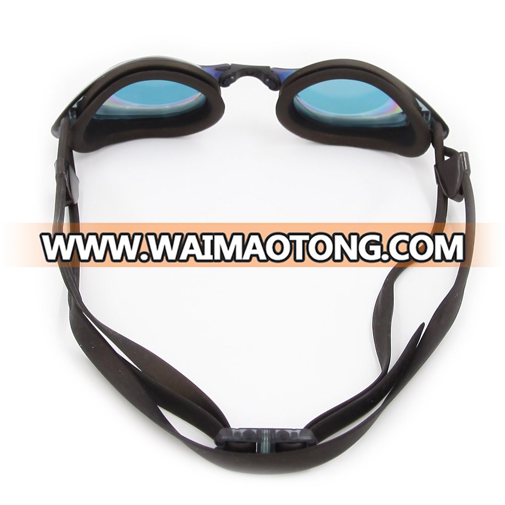 fashion style soft silicone swim goggle for adult