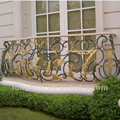 2018 Top sales outdoor artistic iron gate fence