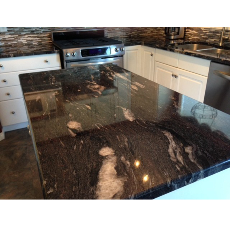 Cosmic Black Granite Countertops