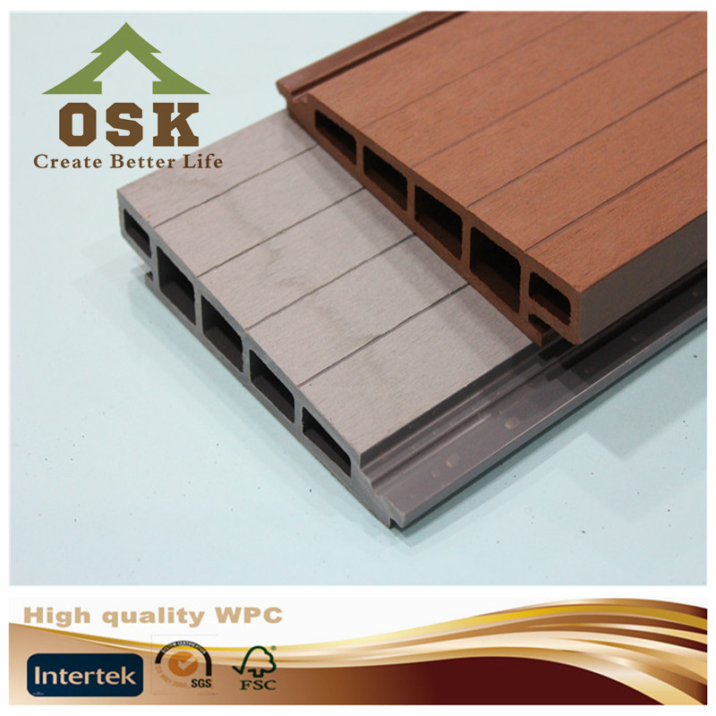 hot sale outside wood plastic composite wpc panel boards with low price