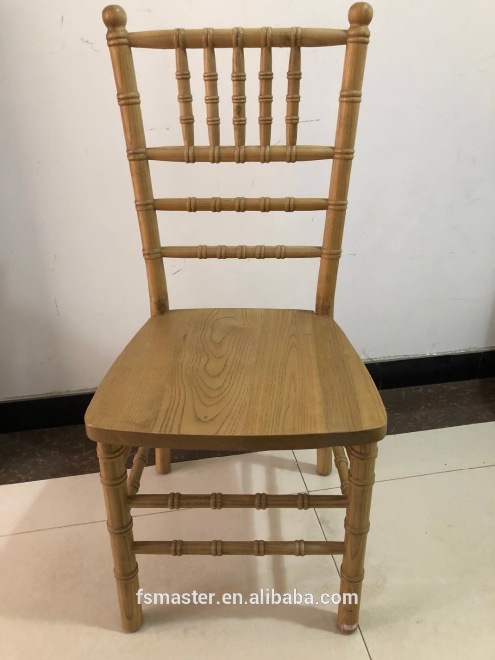 wholesale outdoor natural mahogany wood chiavari dining chair