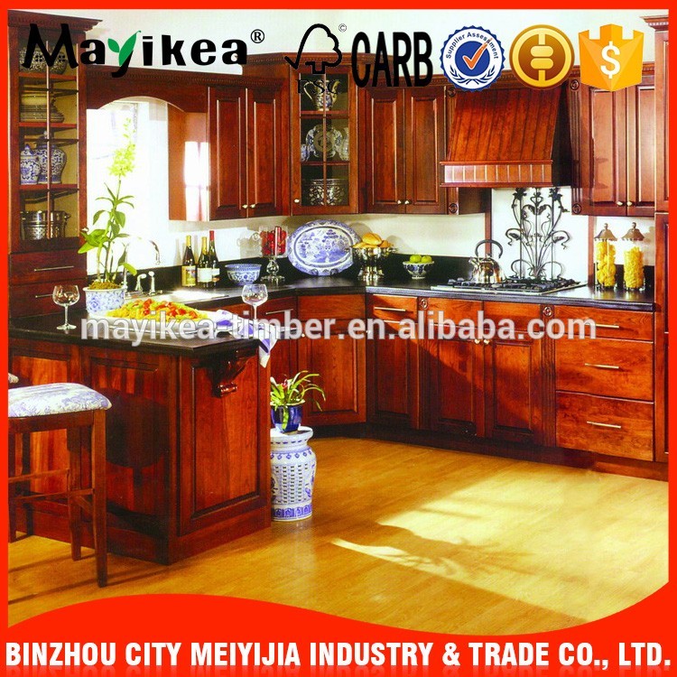 Top quality custom solid wood kitchen cabinet