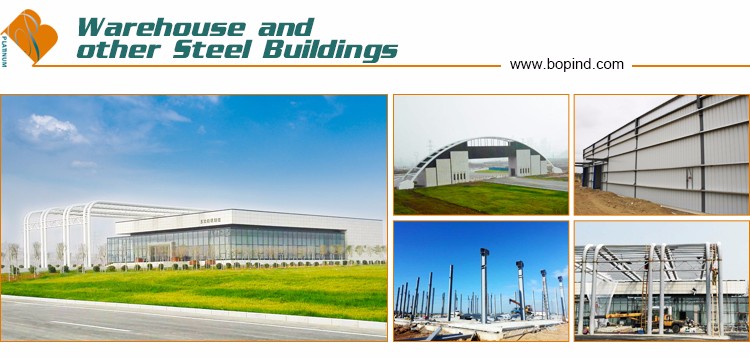 Steel columns prefab theater, Heavy H beam prefab Infrastructure public building