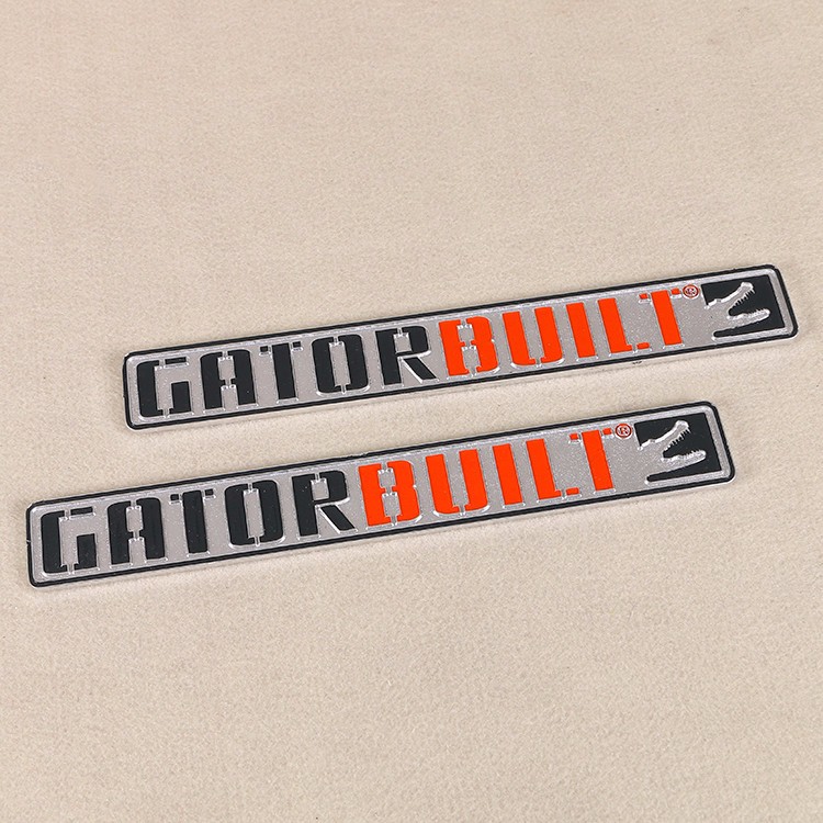 Aluminum alloy Custom Metal nameplate Logo Emblem