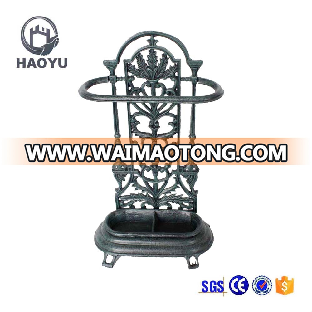 Manufacturer sale antique decorative metal crafts cast iron umbrella stands