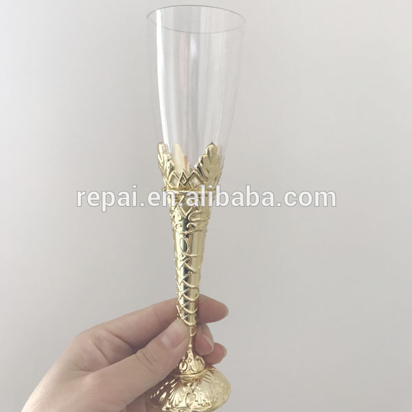 Mini champagne glass baby shower favor wedding favor