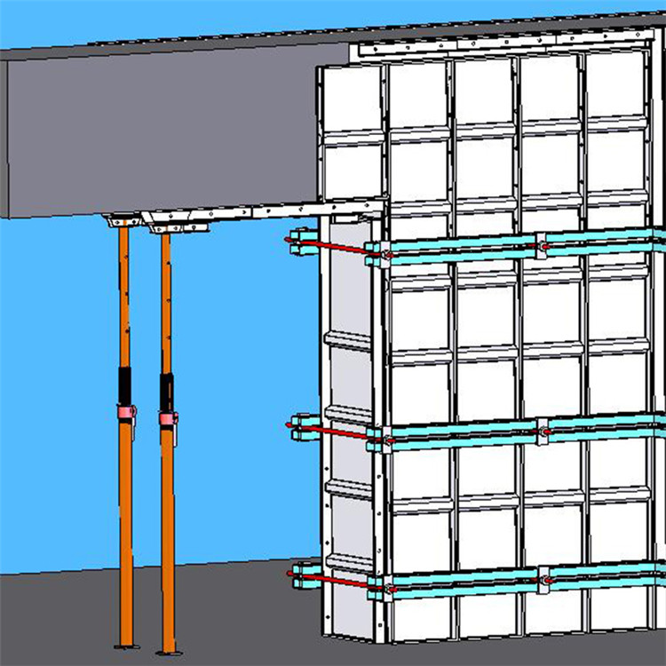 Adjustable concrete ply forms for Interior refurbishing