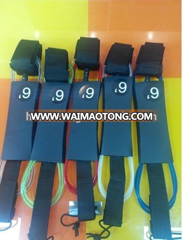 wholesale custom surfboard leash with different sizes