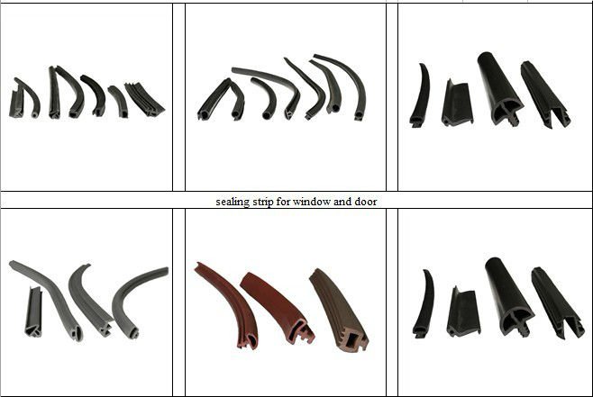 pvc material door sealing