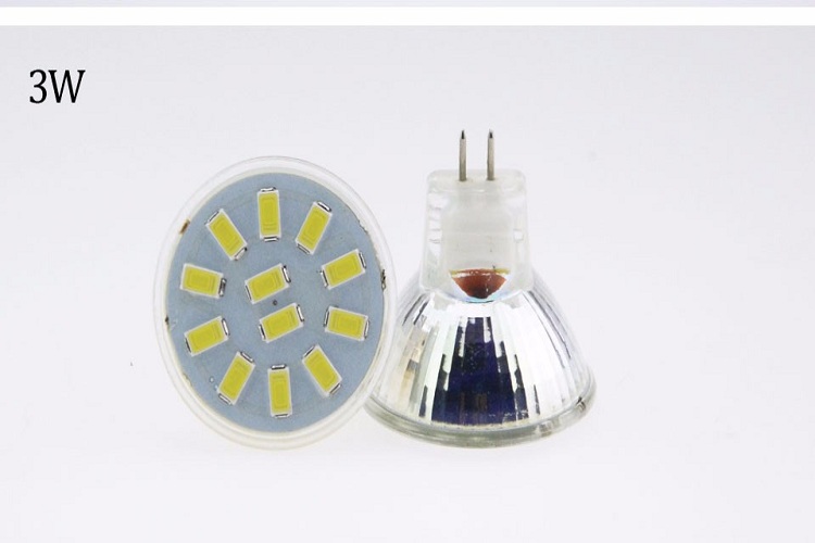 High CRI LED MR11 Spots Bulbs Spotlight 2835 5733 SMD 10W 20W Halogen Lamp Replacement 12-24V Glass Type