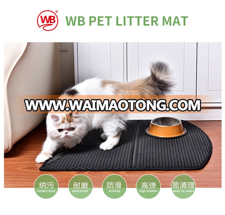 waterproof foldable design cat litter mat