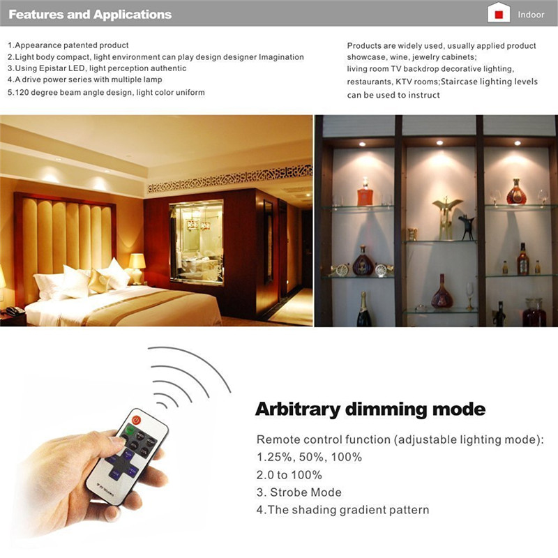 20LED PIR Motion Sensor Closet Light Rechargeable Cabinet Lamp Stick-on Anywhere Night Light