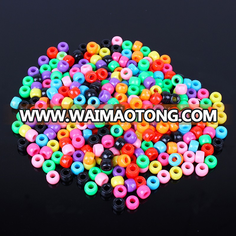 Round Mixed Color Acrylic Bead