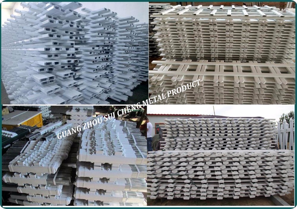 pvc portable fence panels/ pvc white picket fence/ cheap pvc fence for garden