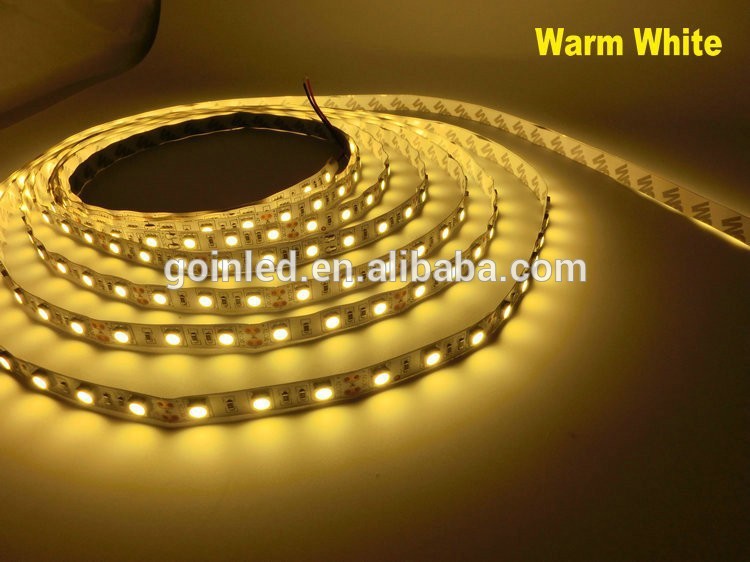 outdoor IP65 sealing waterproof DC12 24V SMD5050 flex rgb led strip light 30led per meter