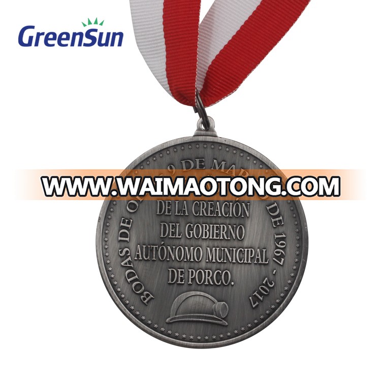 Wholesale Custom Design Blank Sports Running Metal Medal