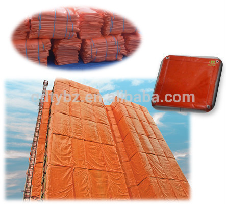 Orange Concrete Curing Blanket/ Insulated tarp