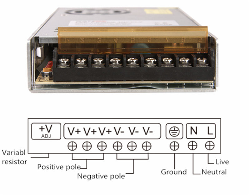 400W 12V Power Supply Multifunctional Switching Mode Power Supply with CE certificate 12V Ultra Thin Power supply