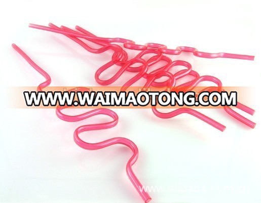 Hot Selling Fruit Topper PP Hard Plastic Drinking Juice Straw