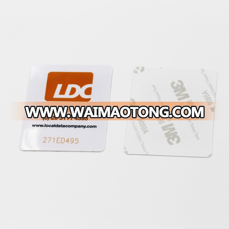 Rewritable programmable rfid tag , Passive rfid Tag , hf / uhf rfid tag label