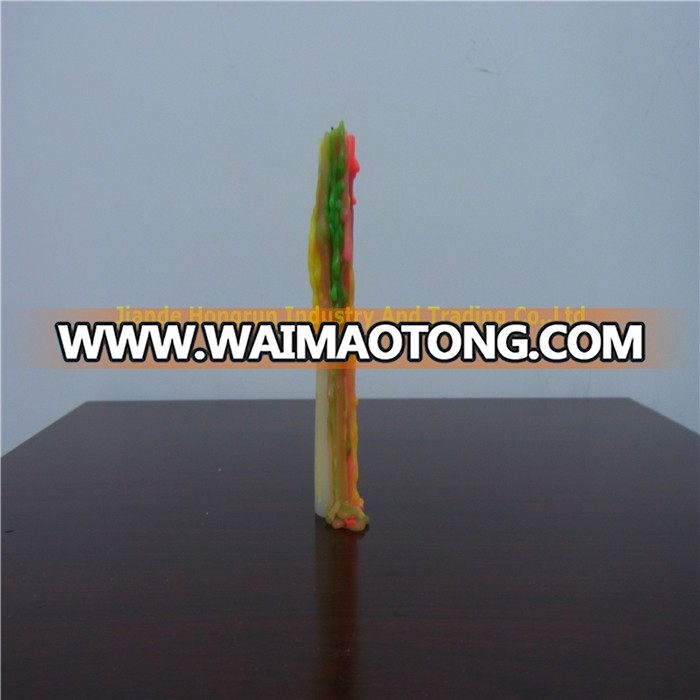 2017 New Teardrop Candle,Color drip Candles Taper Candle